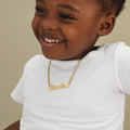 Kids Name Heart Necklace | Necklaces by DORADO
