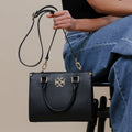 Luna Tote Bag - Black | Handbags by DORADO