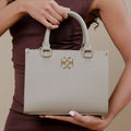 Luna Tote Bag - Taupe | Handbags by DORADO