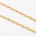 Coffee Bean Chain - 6mm | Necklaces by DORADO
