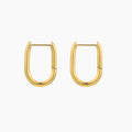 Square Hoop Earrings | Earrings by DORADO