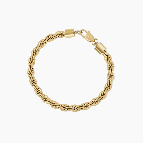 Mens Rope Chain Bracelet - 6mm | DORADO