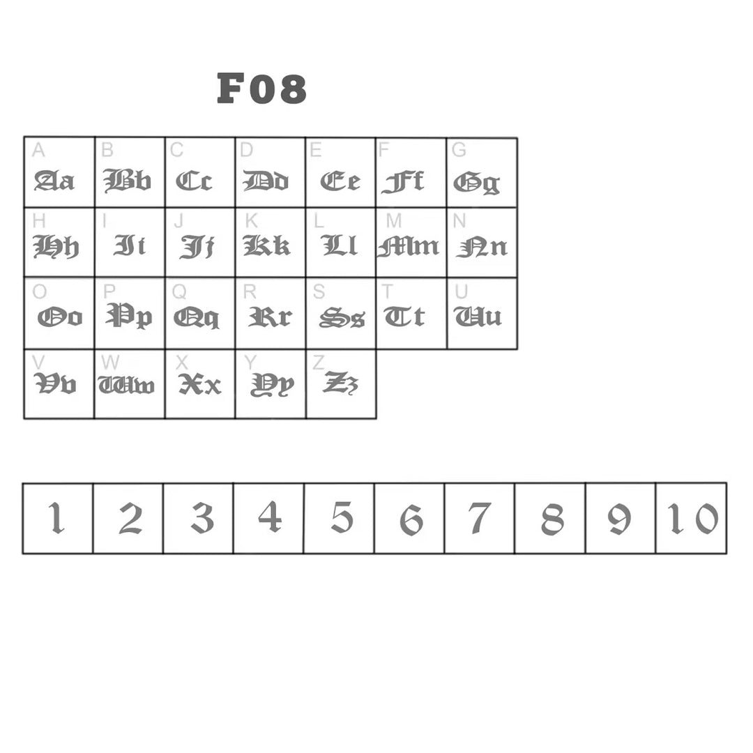 Gothic Name Bracelet w/ Cuban Chain | Bracelet by DORADO