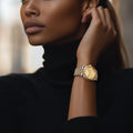 DORADO Two Tone Timeless Watch - Gold w/ SIX9 Markers | Watch by DORADO