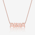 Bubble Letter Name Necklace | Necklaces by DORADO