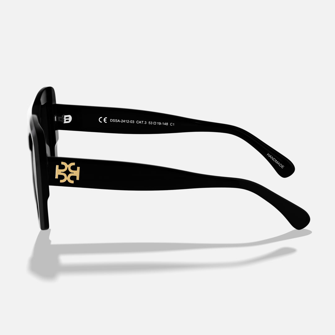 Noir Oversized Blackout Sunglasses | Sunglasses by DORADO