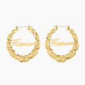 XOXO Name Hoop Earrings | Earrings by DORADO