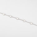 Iced Clover Tennis Bracelet | Bracelets by DORADO
