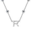 Letter Necklace w/ Satellite Chain | Dorado Fashion