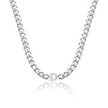 Letter Choker w/ XL Cuban Chain | Necklaces by DORADO