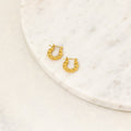 Twist Hoop Earrings | Earrings by DORADO