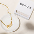Kids Diamond Cut Heart Name Necklace | Necklaces by DORADO