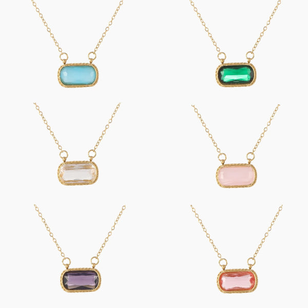 Stone Pendant Necklace | Necklaces by DORADO