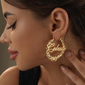 XOXO Name Hoop Earrings | Earrings by DORADO
