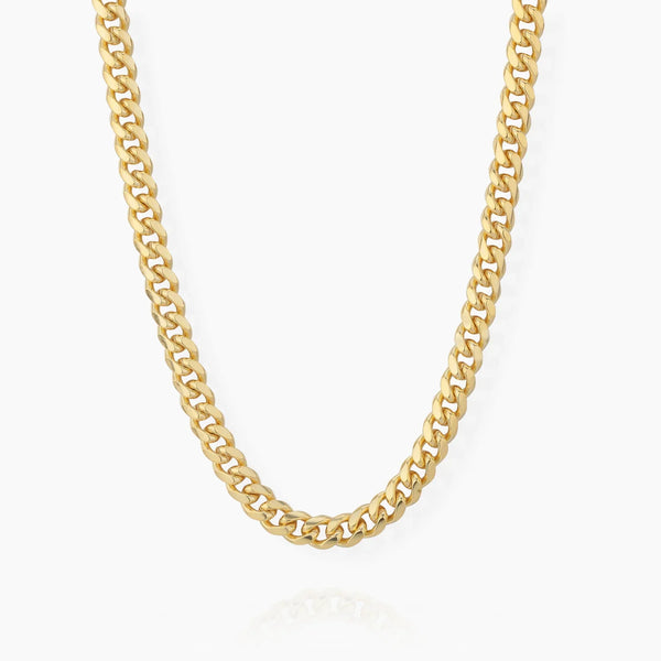 Miami Cuban Link Chain - 5mm | Necklaces by DORADO