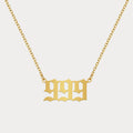 Angel Number Necklace | Dorado Fashion