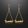 Name Dangle Earrings | Dorado Fashion