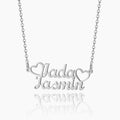 Double Name Necklace | Dorado Fashion