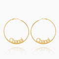 Name Hoop Earrings | Dorado Fashion