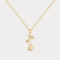 Rose Pendant Necklace | Dorado Fashion
