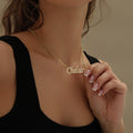 Iced Name Necklace w/ Cuban Chain