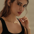 Drippy Name Necklace w/ Cuban Chain | Necklaces by DORADO