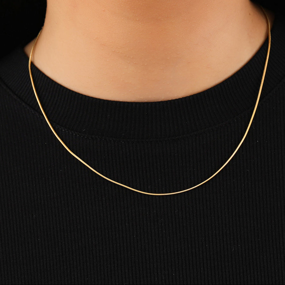 Snake Chain Necklace | Necklaces by DORADO