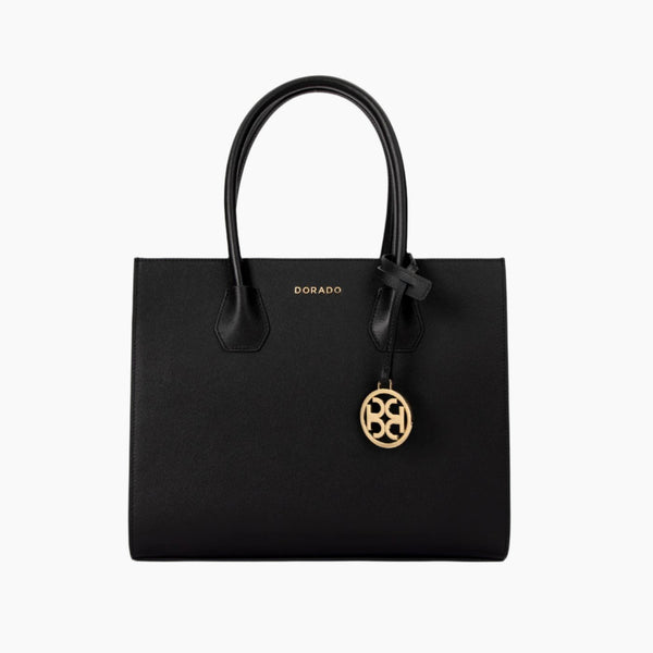 Vastella Tote Bag - Black | Handbags by DORADO