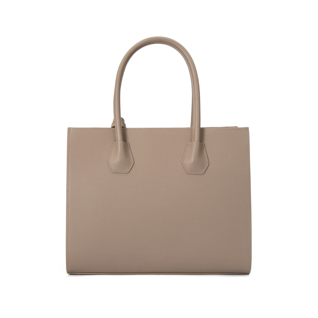 Vastella Tote Bag - Taupe | Handbags by DORADO