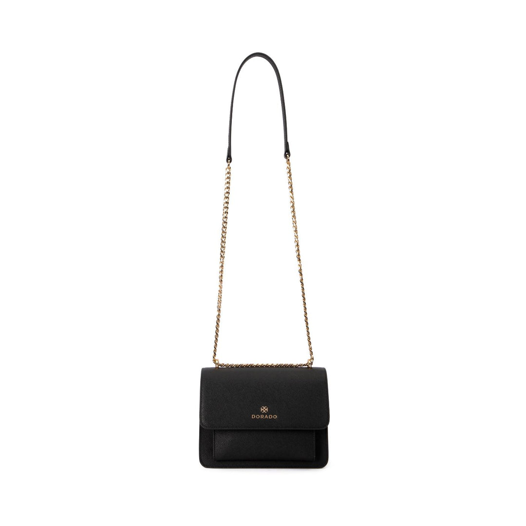 Sorella Crossbody Bag - Black | Handbags by DORADO