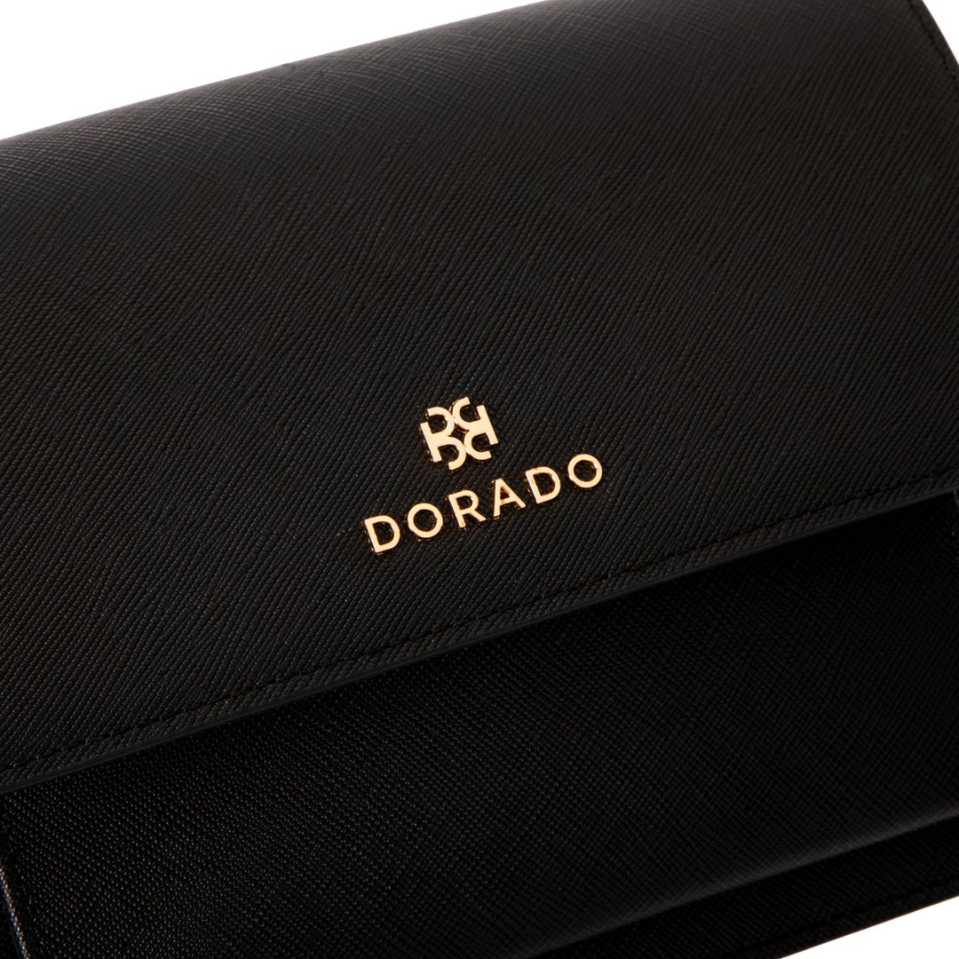 Sorella Crossbody Bag - Black | Handbags by DORADO