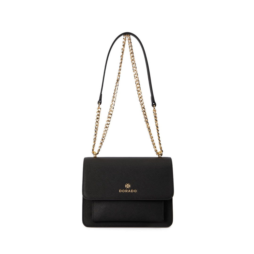 Sorella Crossbody Bag - Black | Handbags by DORADO
