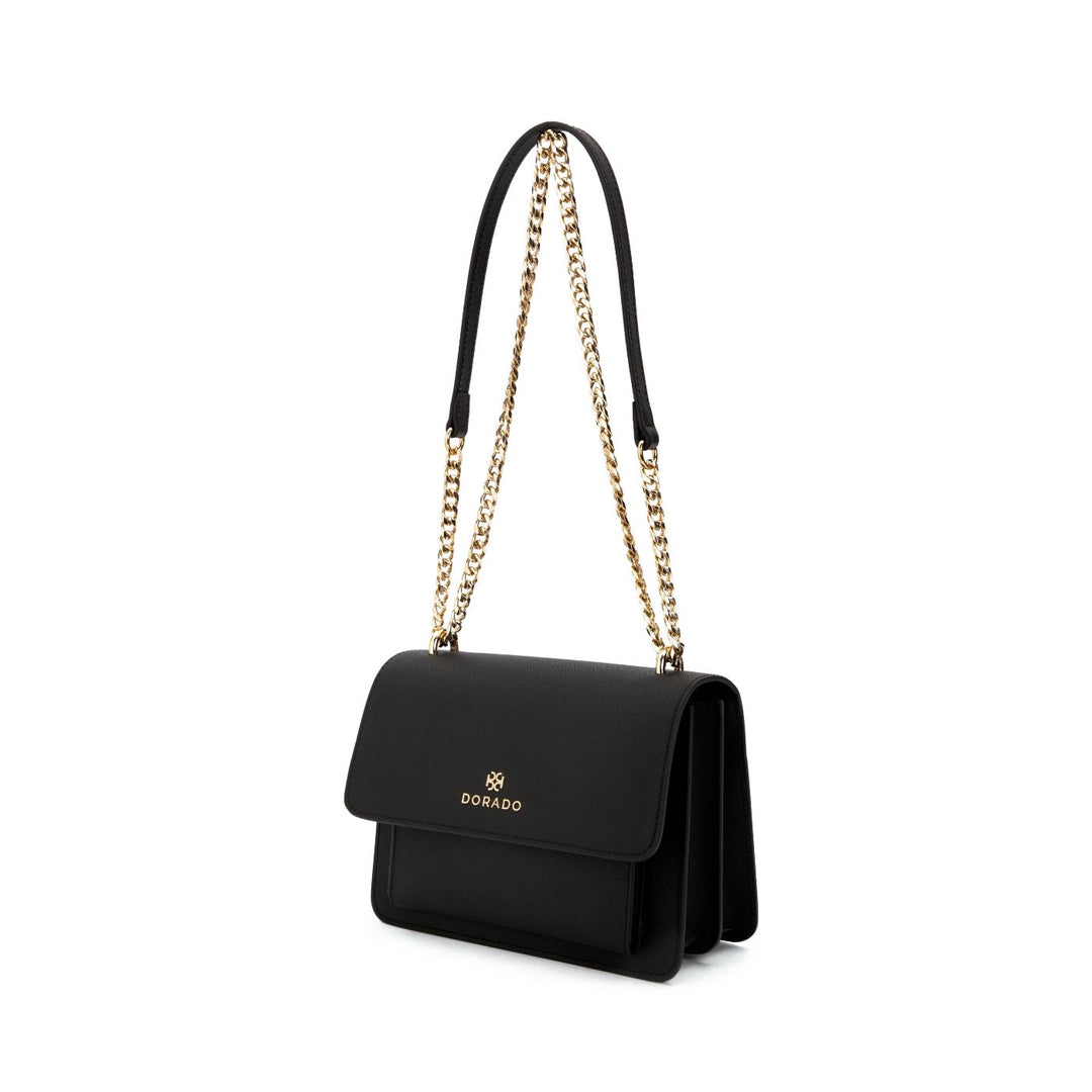 Sorella Crossbody Bag - Black | Handbags by DORADO