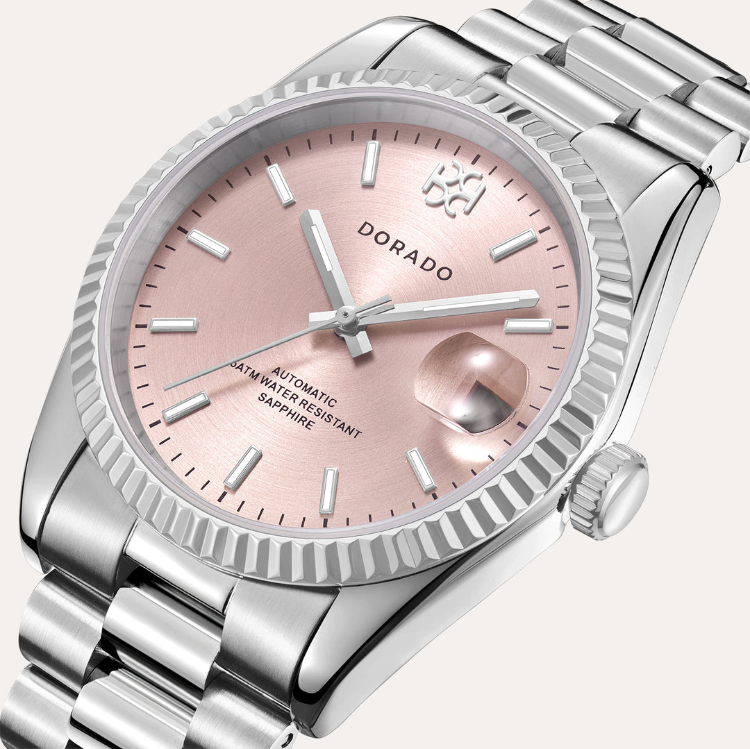 36mm DORADO Silver Classic Watch
