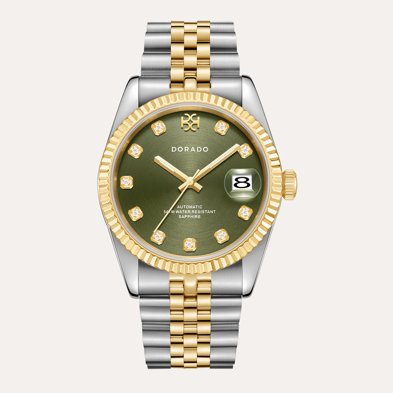 36mm DORADO Two Tone Timeless Watch | Watch by DORADO