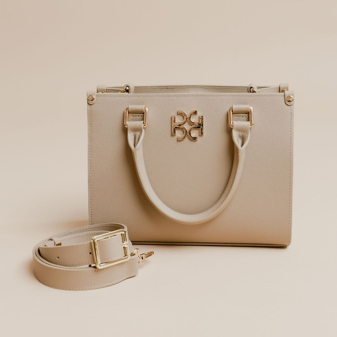 Luna Tote Bag - Taupe | Handbags by DORADO