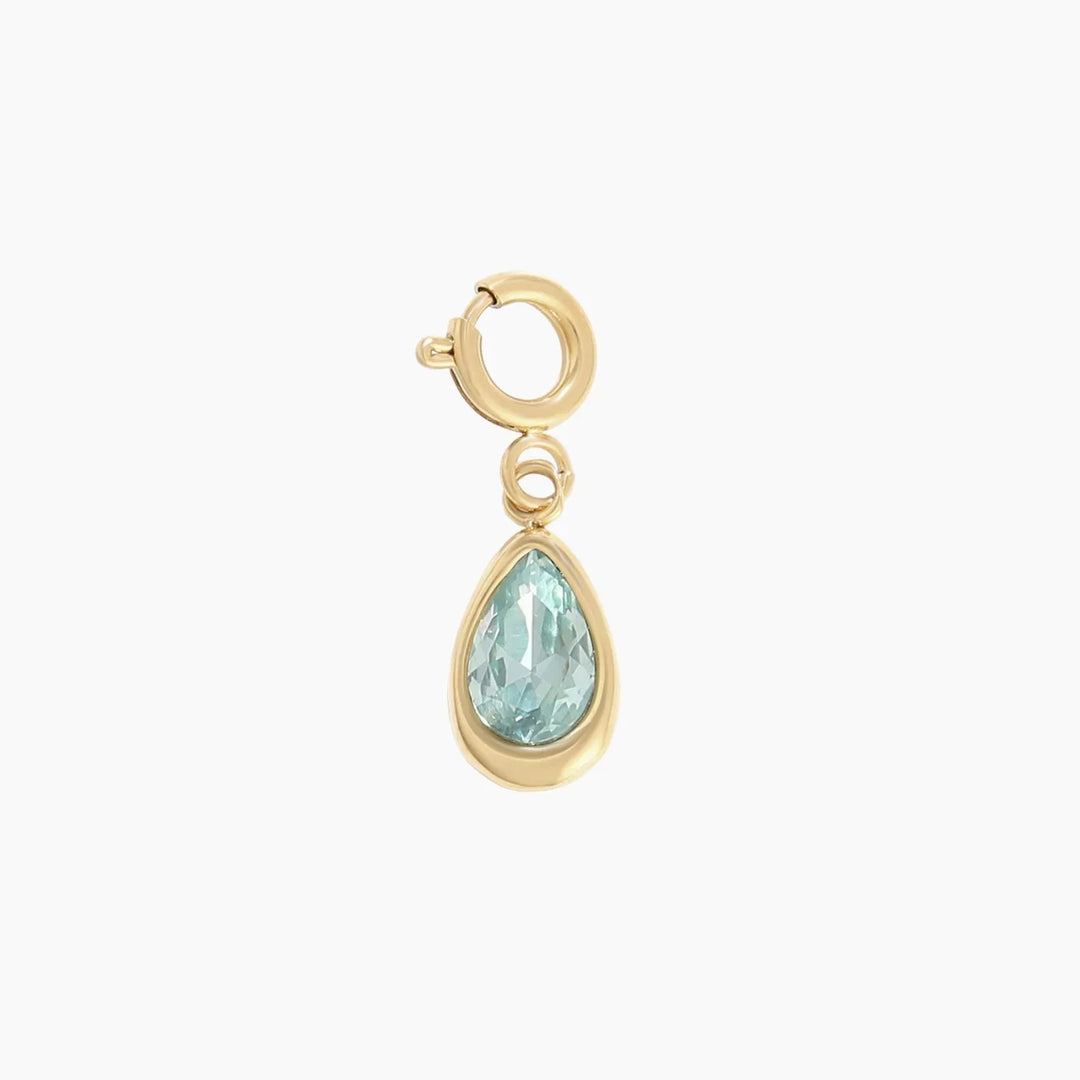 Birthstone Teardrop Charm | Charms by DORADO