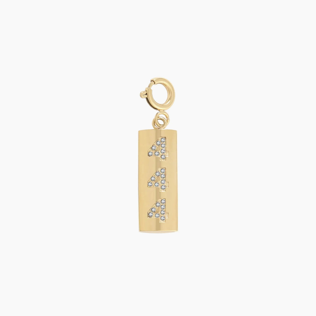 Angel Number Charm | Necklaces by DORADO
