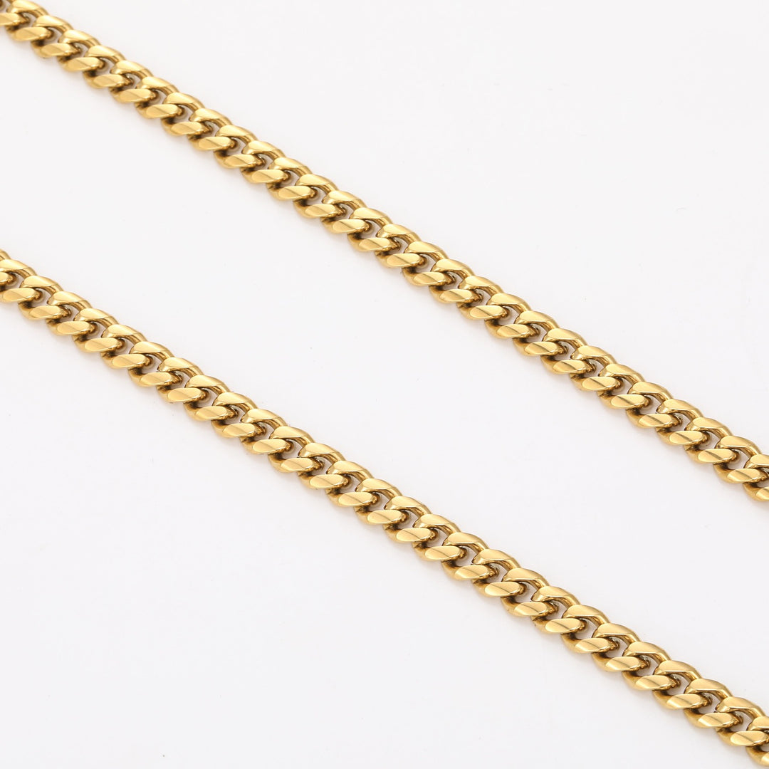 Miami Cuban Link Chain - 5mm | Necklaces by DORADO