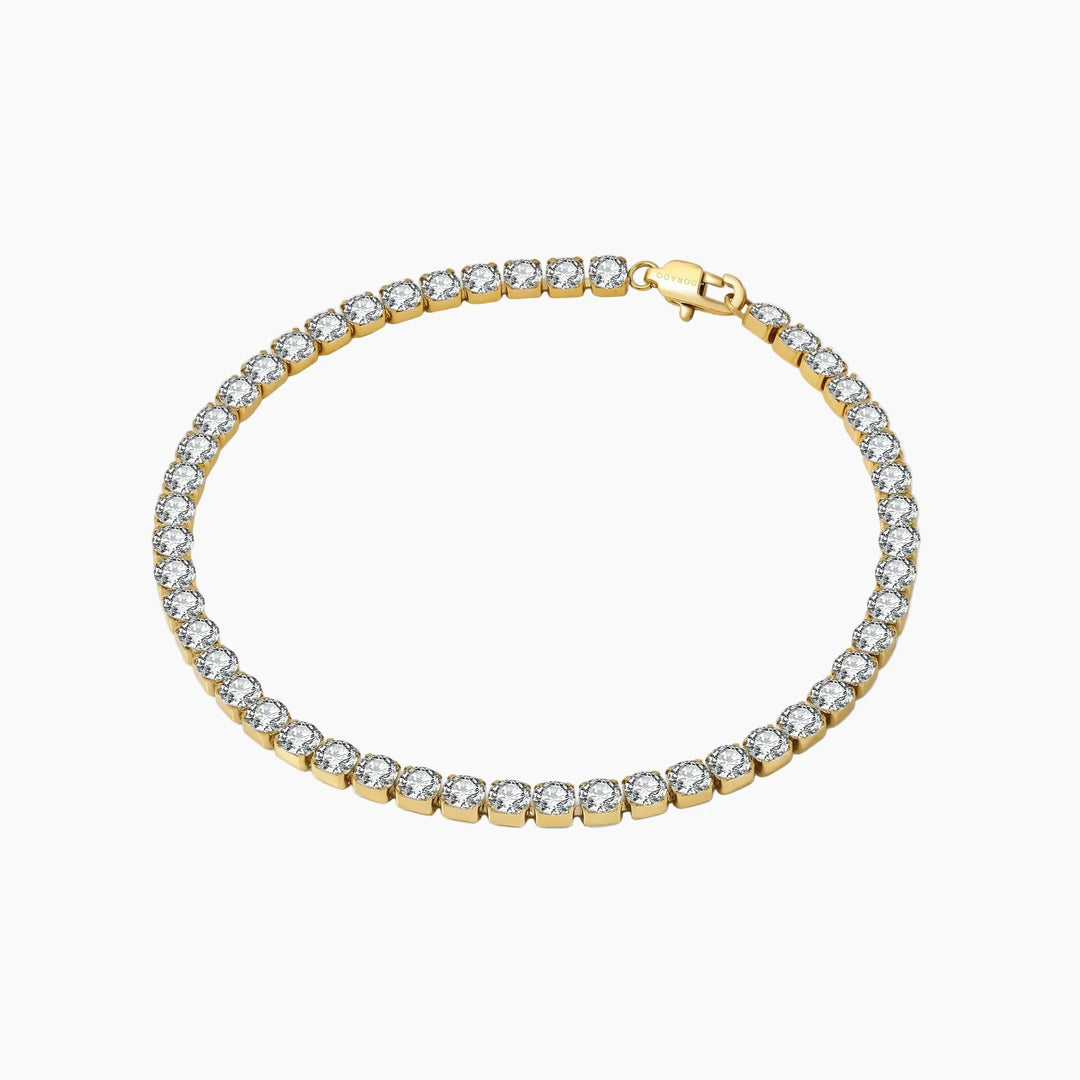 Tennis Anklet - 4mm | Anklets by DORADO