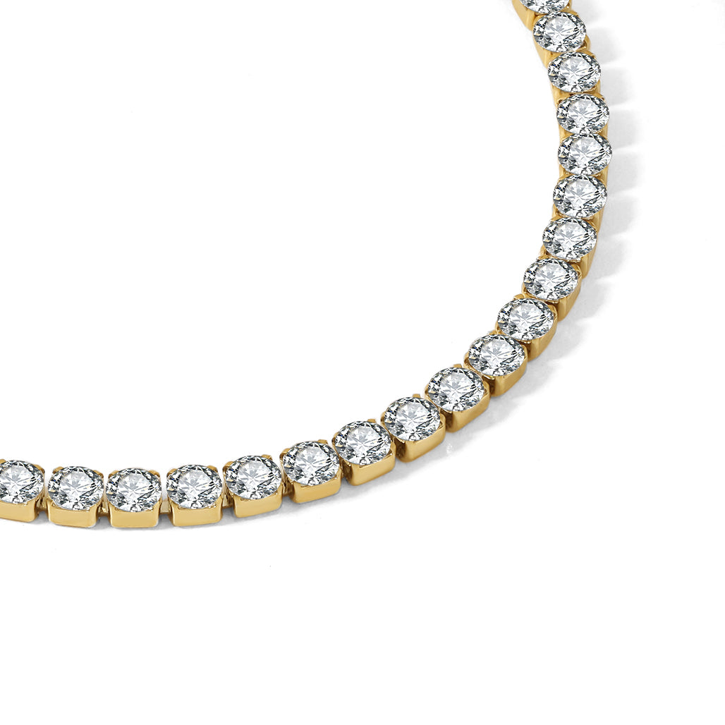 Tennis Anklet - 4mm | Anklets by DORADO