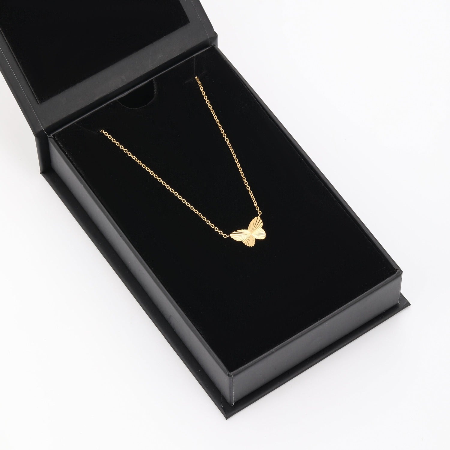 Butterfly Symbol Necklace | Necklaces by DORADO