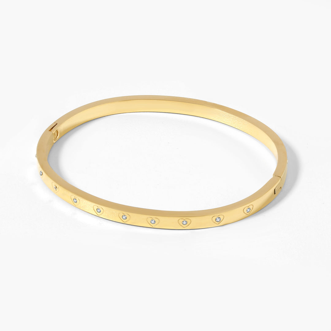 Crystal Bangle Bracelet | Bracelets by DORADO