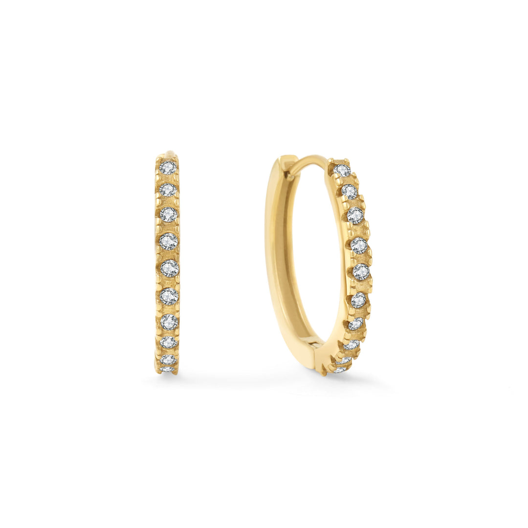 Iced Eternity Earrings | Earrings by DORADO