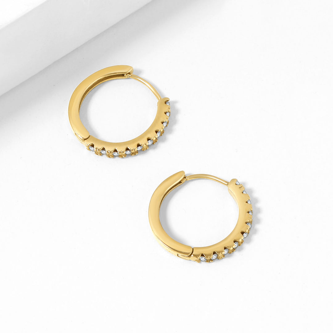 Iced Eternity Earrings | Earrings by DORADO