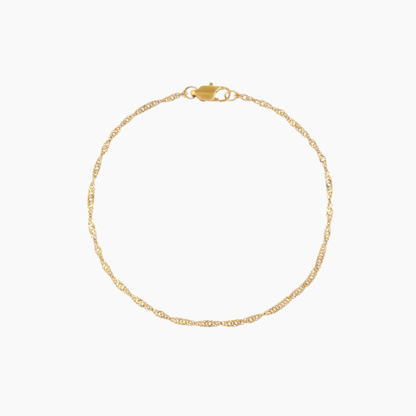 Singapore Chain Anklet | Anklets by DORADO