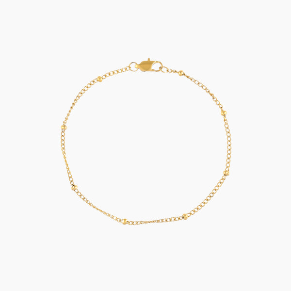Satellite Chain Anklet | Anklets by DORADO