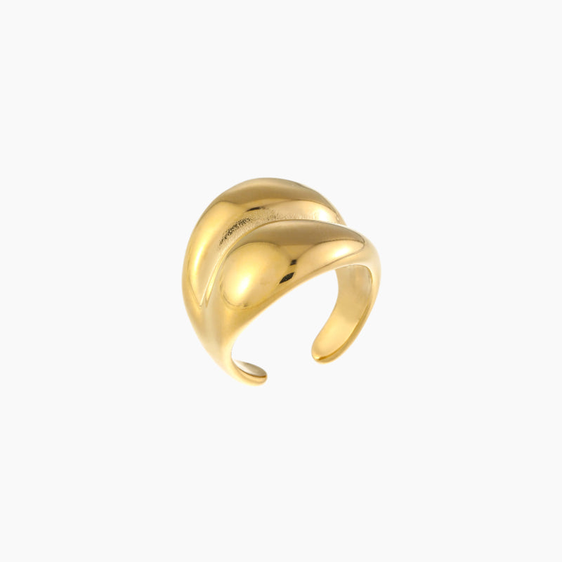 Crossover Dome Ring