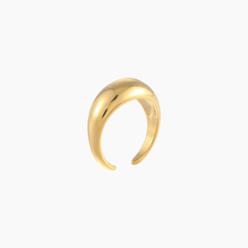 Slim Bold Dome Ring