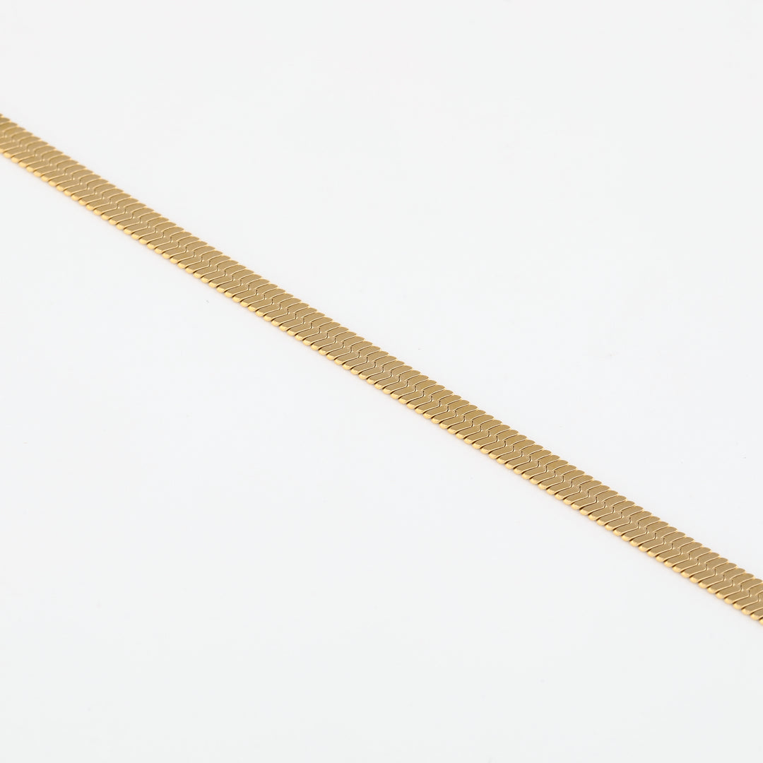 Herringbone Bracelet - 4mm | Bracelets by DORADO